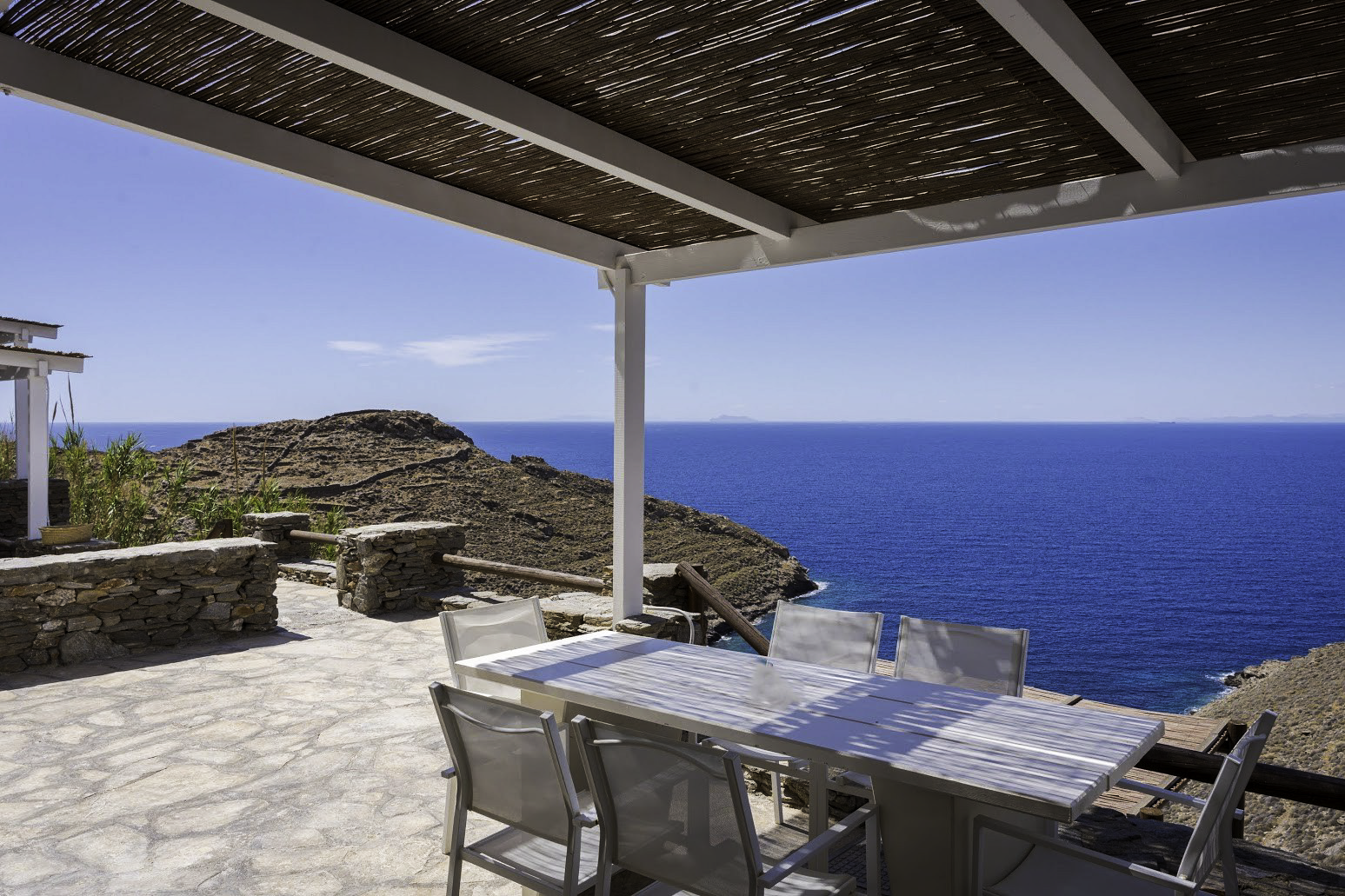 The Maisonette terrace, Off The Beaten Path, Kythnos