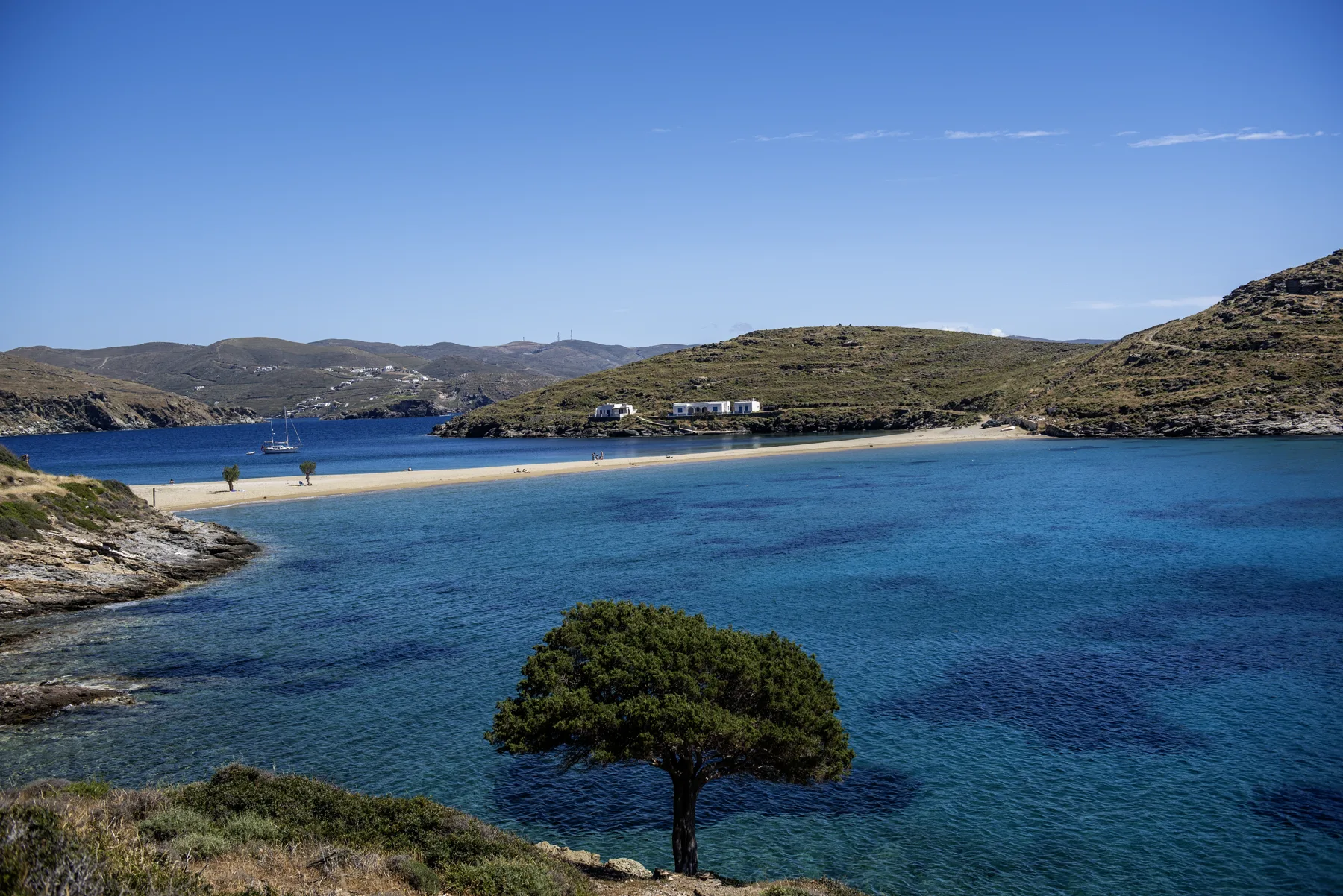 Kolona beach, Kythnos island, Cyclades