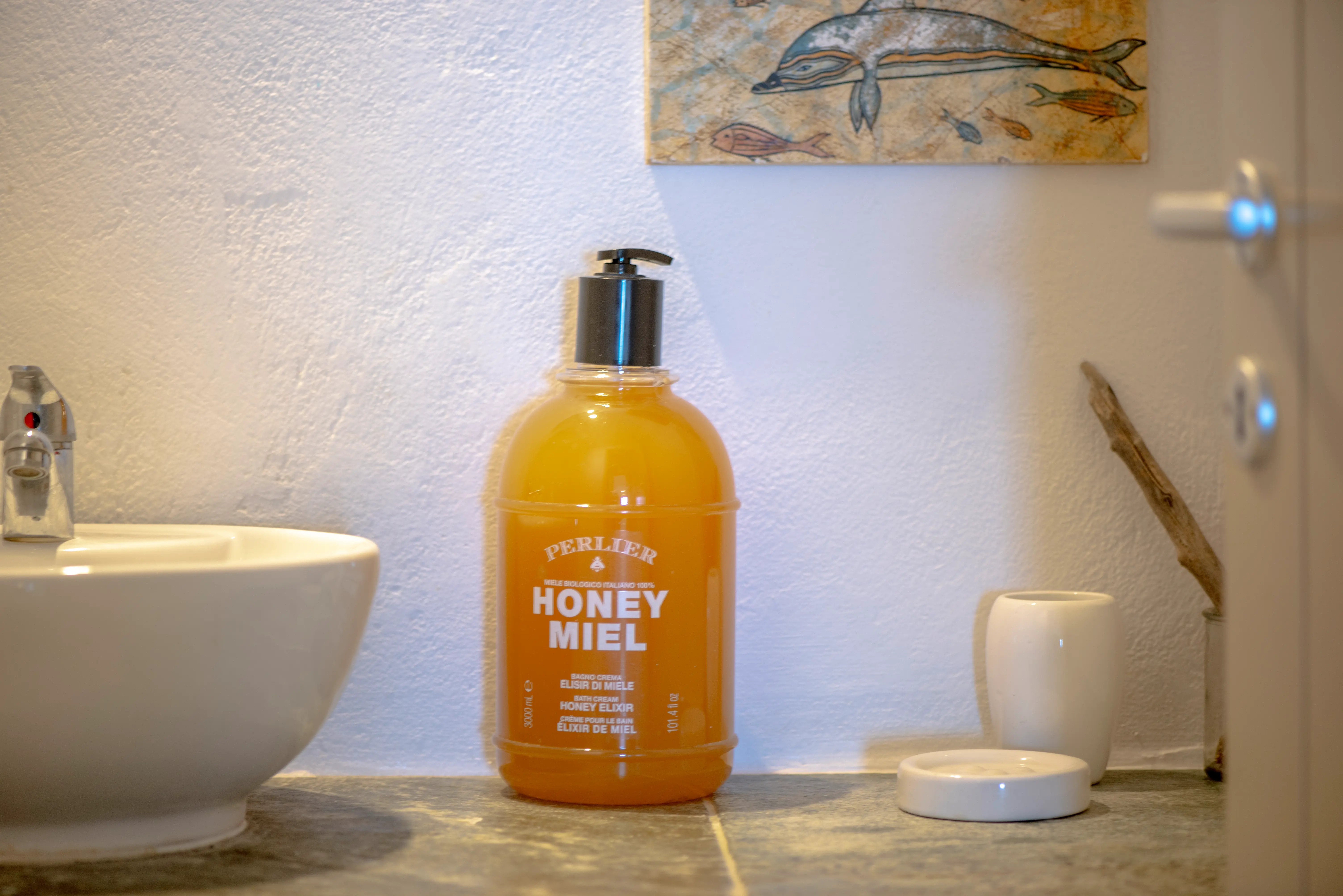 Honey Miel soap detail, The Maisonette